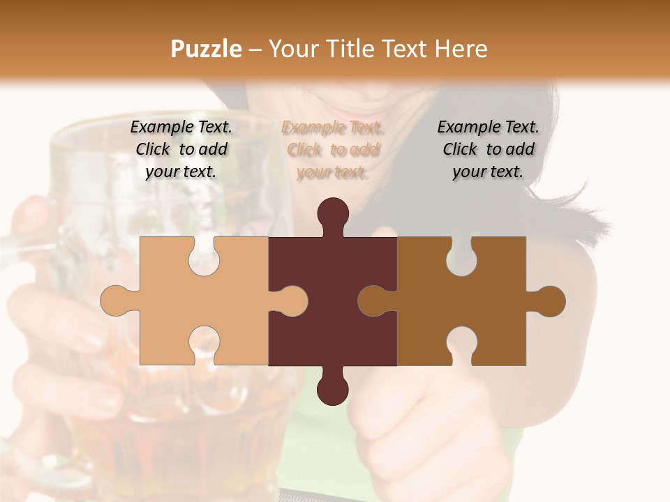 Alcohol Habit Foam PowerPoint Template