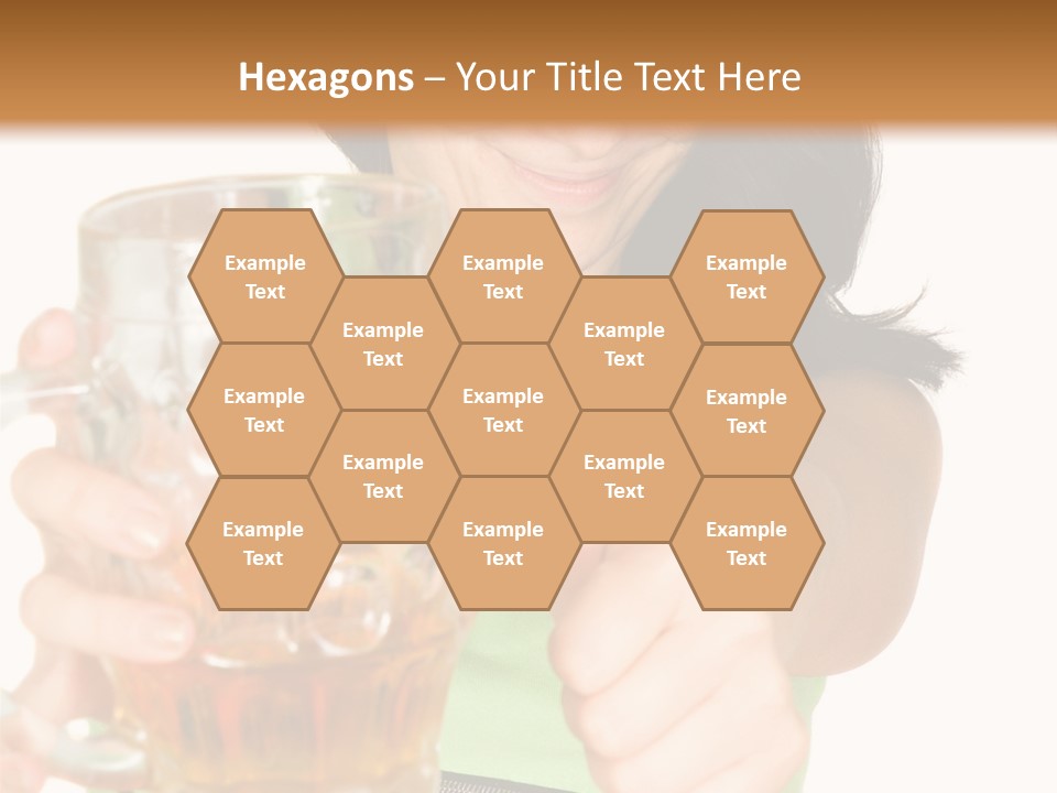 Alcohol Habit Foam PowerPoint Template