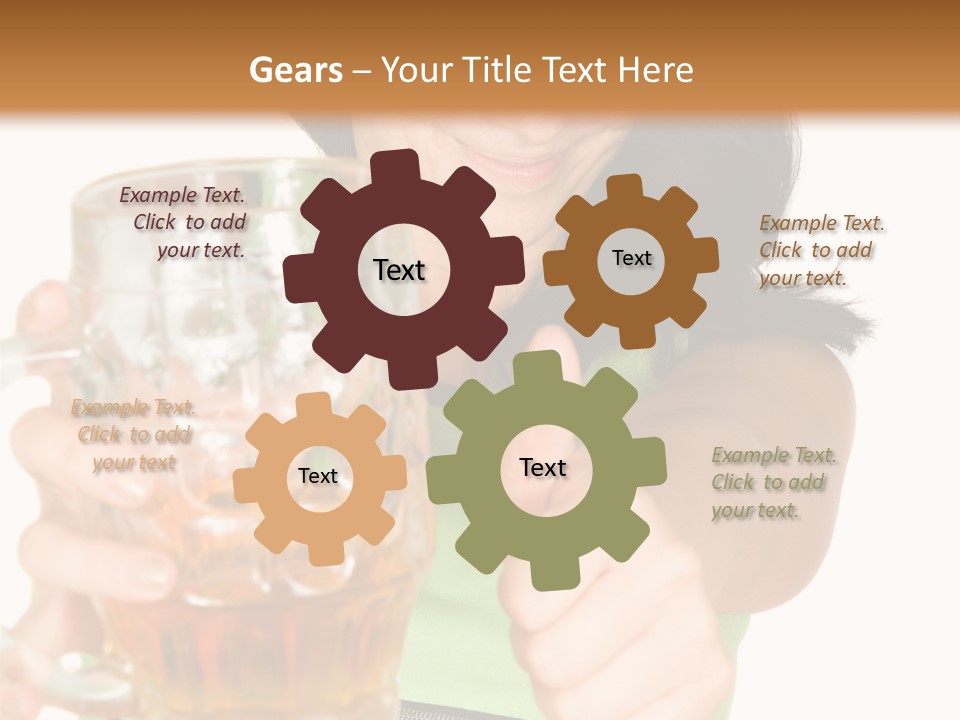 Alcohol Habit Foam PowerPoint Template