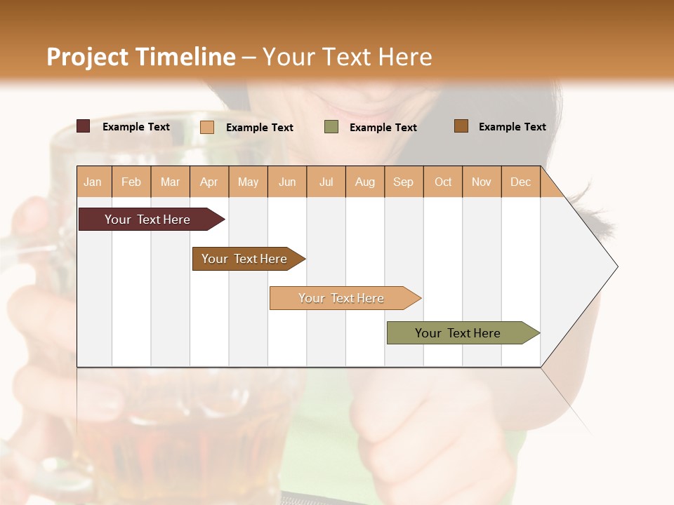 Alcohol Habit Foam PowerPoint Template