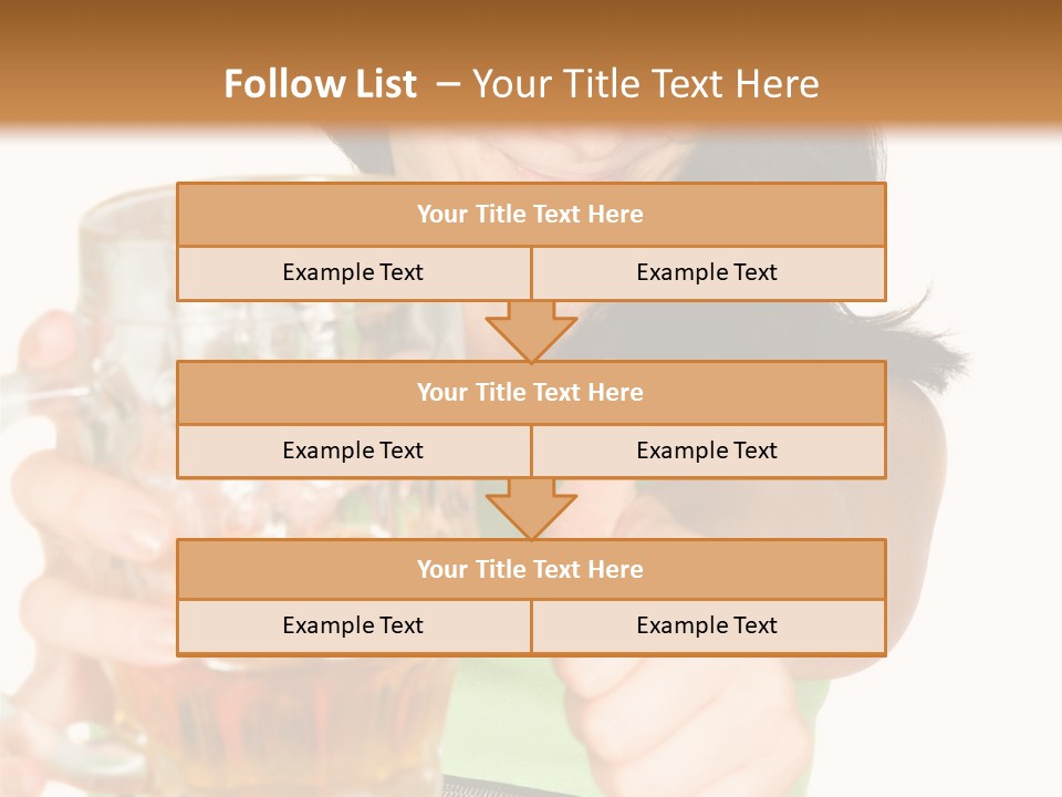Alcohol Habit Foam PowerPoint Template