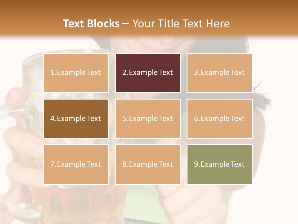 Alcohol Habit Foam PowerPoint Template