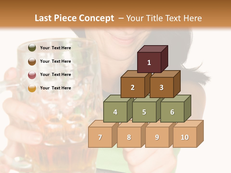 Alcohol Habit Foam PowerPoint Template