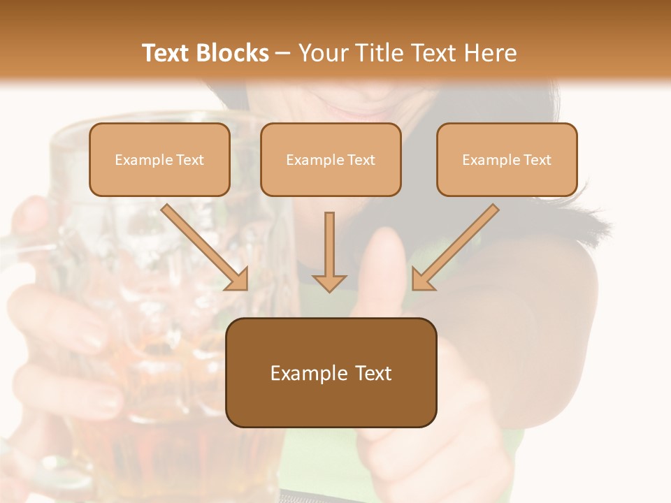 Alcohol Habit Foam PowerPoint Template