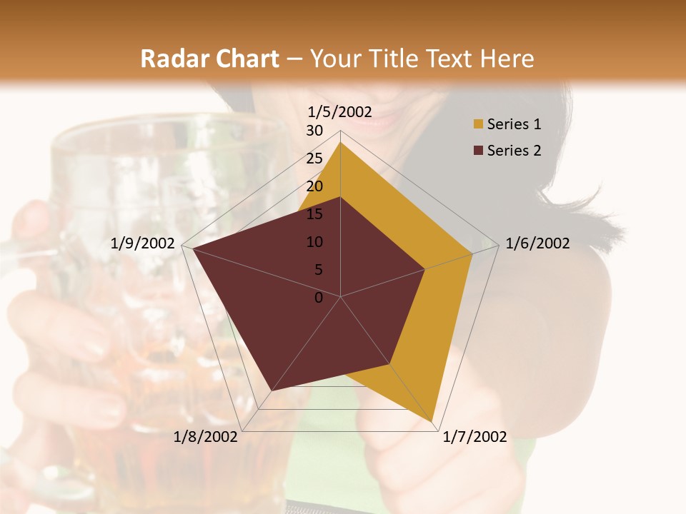 Alcohol Habit Foam PowerPoint Template