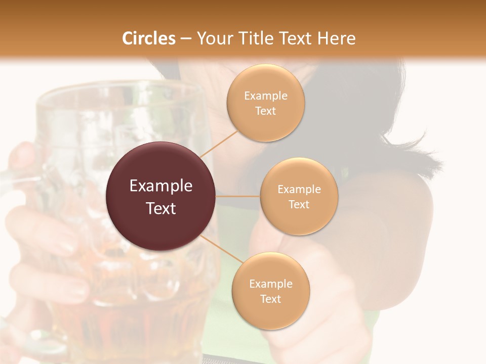 Alcohol Habit Foam PowerPoint Template