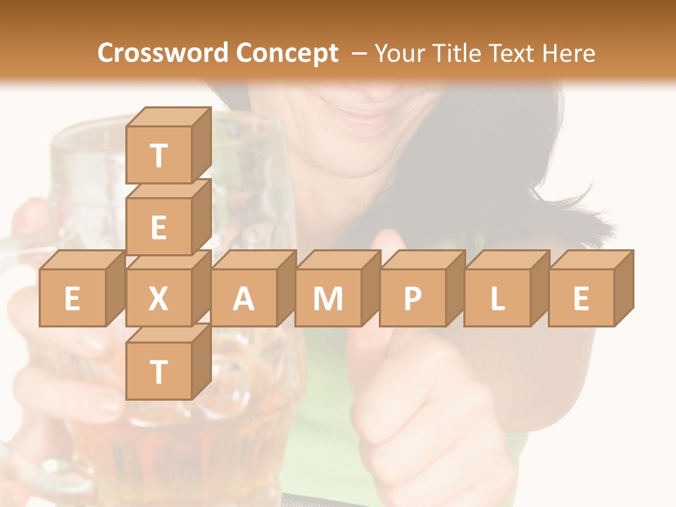 Alcohol Habit Foam PowerPoint Template