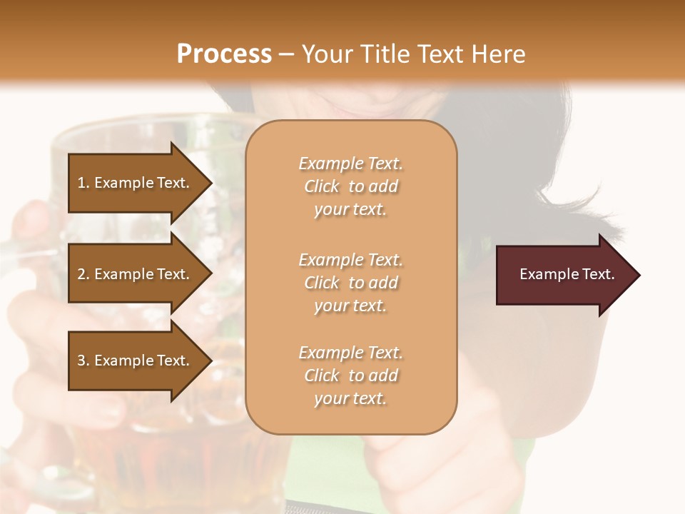 Alcohol Habit Foam PowerPoint Template