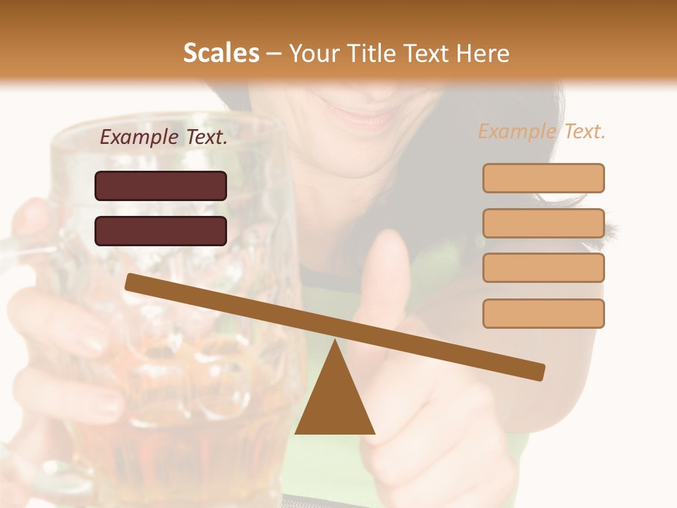 Alcohol Habit Foam PowerPoint Template