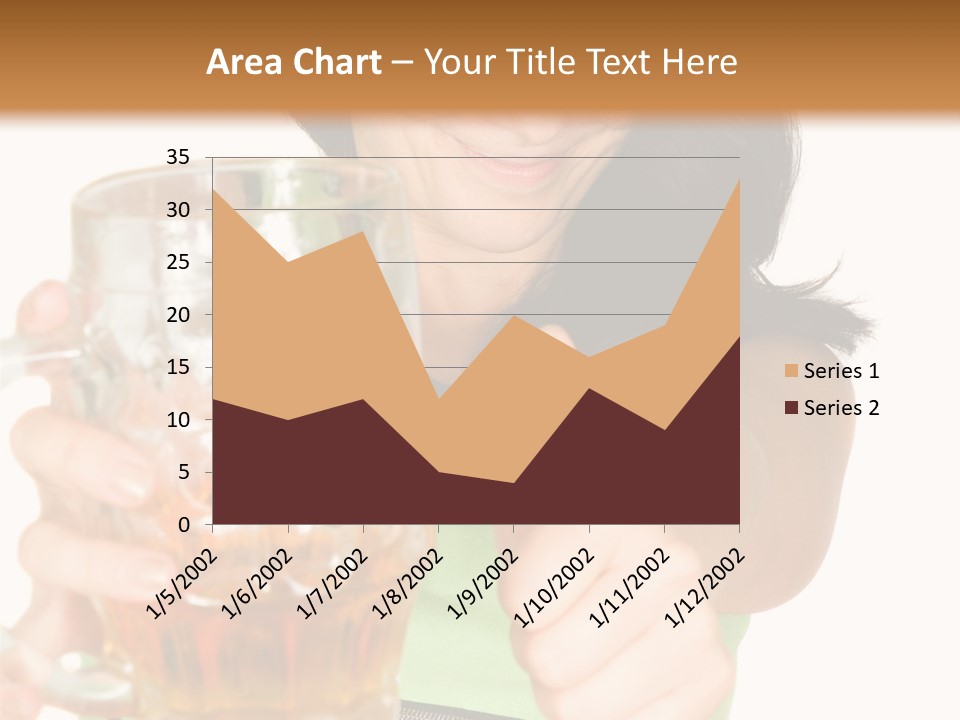 Alcohol Habit Foam PowerPoint Template