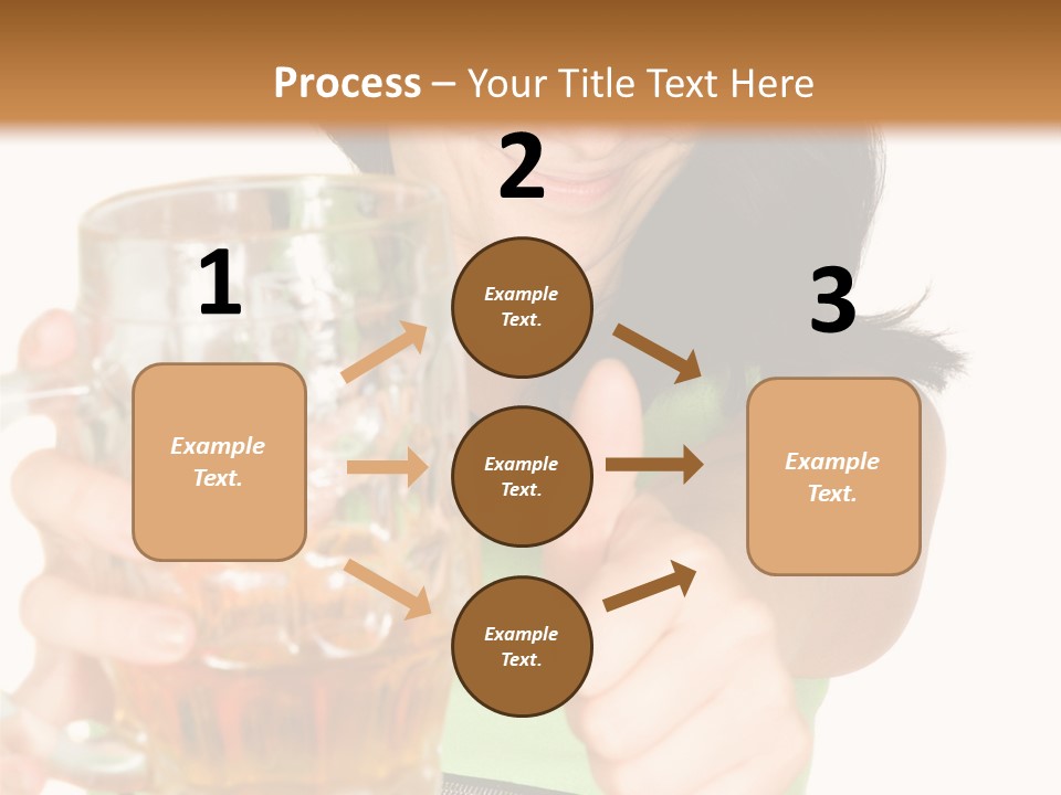 Alcohol Habit Foam PowerPoint Template