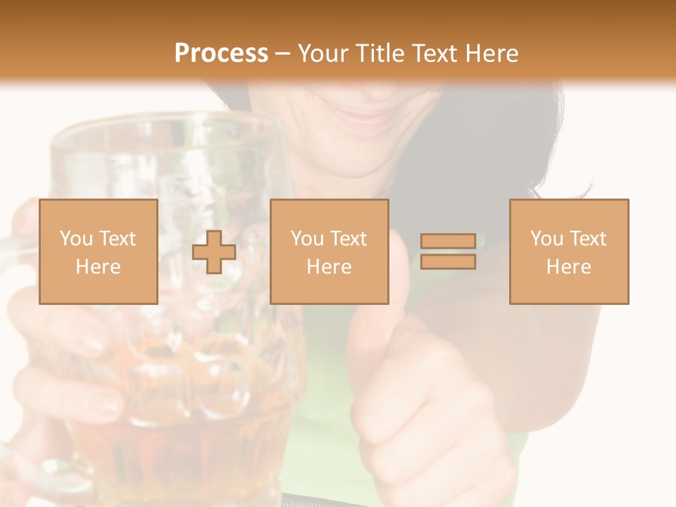 Alcohol Habit Foam PowerPoint Template