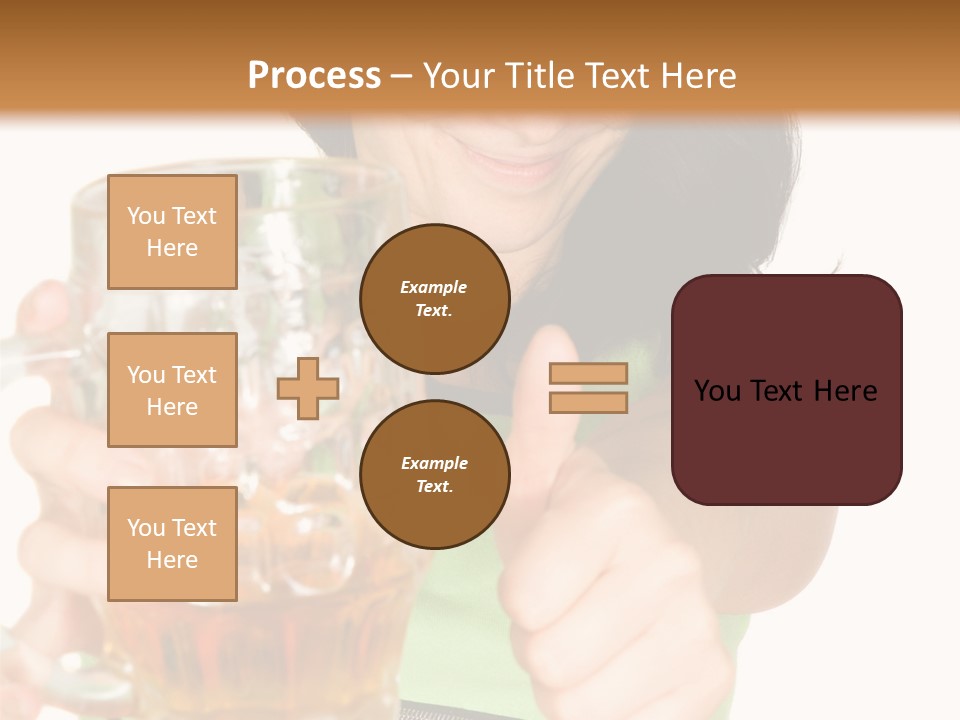 Alcohol Habit Foam PowerPoint Template
