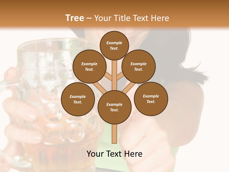 Alcohol Habit Foam PowerPoint Template