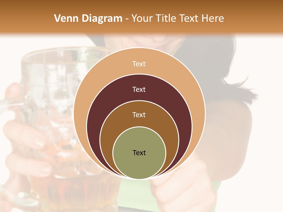 Alcohol Habit Foam PowerPoint Template