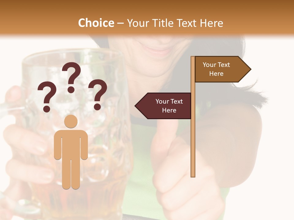 Alcohol Habit Foam PowerPoint Template