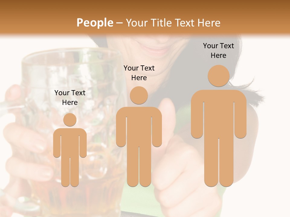 Alcohol Habit Foam PowerPoint Template