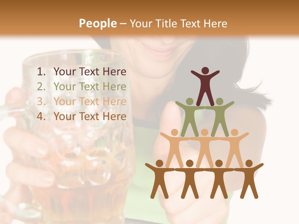 Alcohol Habit Foam PowerPoint Template