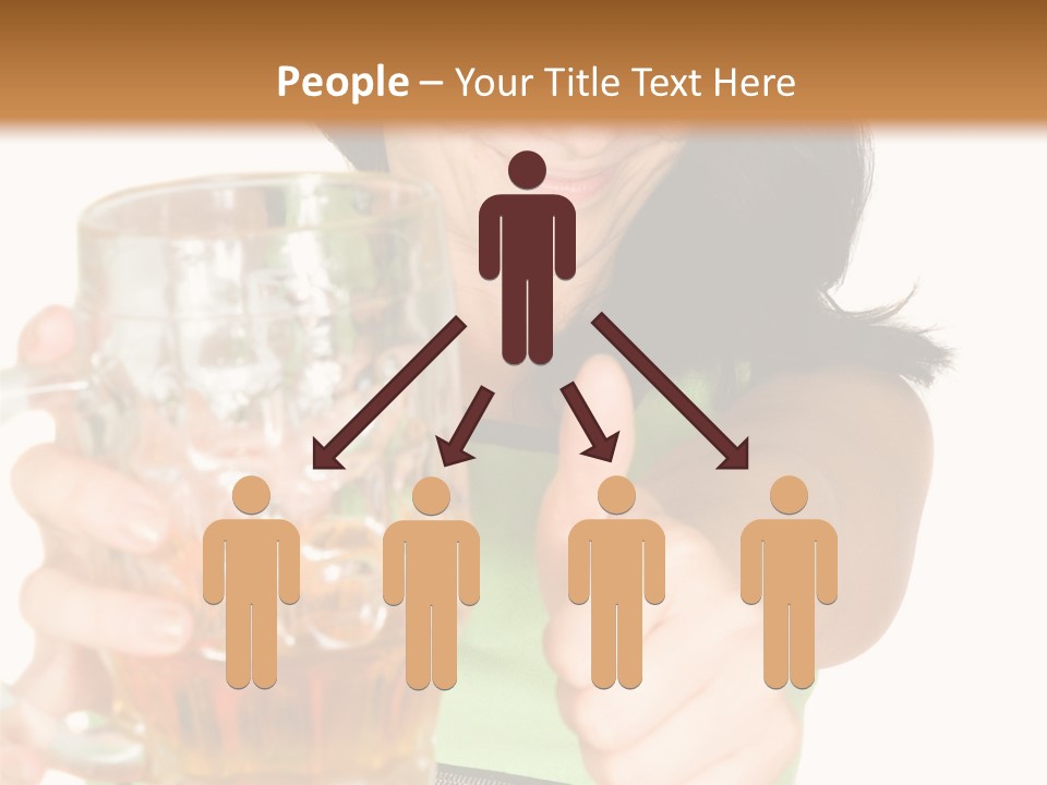 Alcohol Habit Foam PowerPoint Template