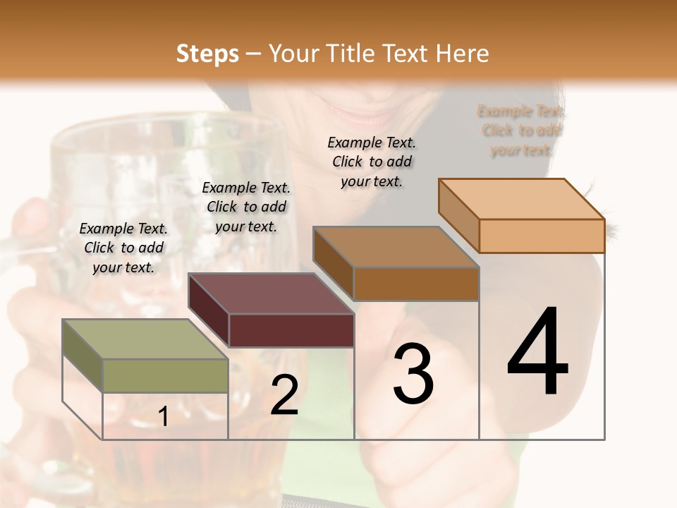 Alcohol Habit Foam PowerPoint Template