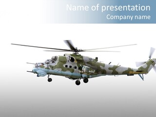 Copyspace Hind Warbird PowerPoint Template