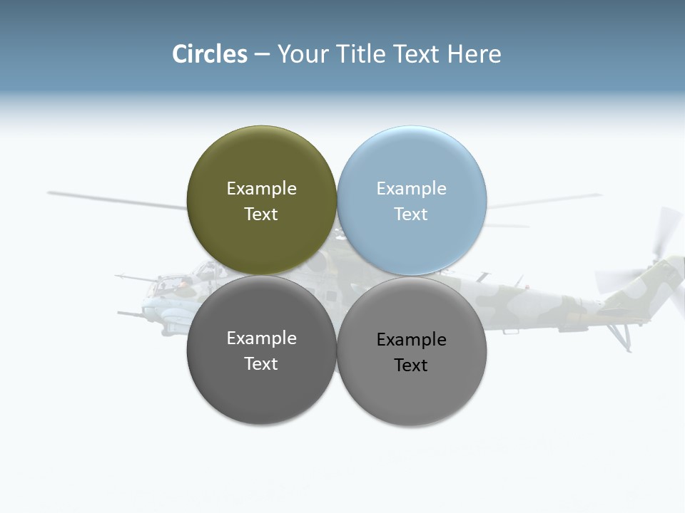Copyspace Hind Warbird PowerPoint Template