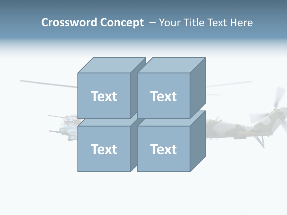 Copyspace Hind Warbird PowerPoint Template