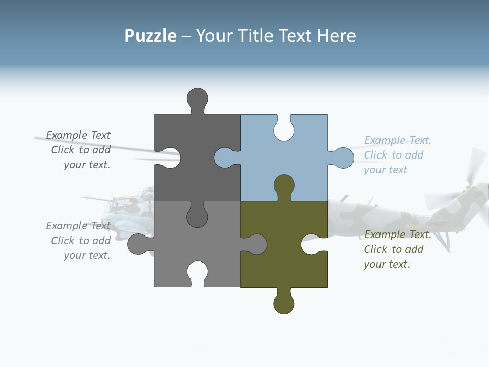 Copyspace Hind Warbird PowerPoint Template