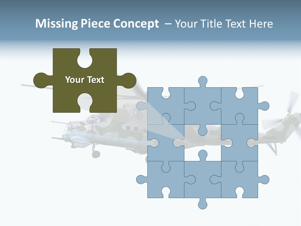 Copyspace Hind Warbird PowerPoint Template