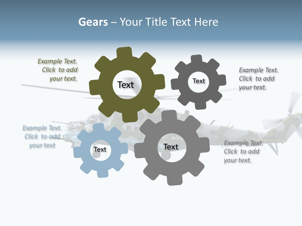 Copyspace Hind Warbird PowerPoint Template