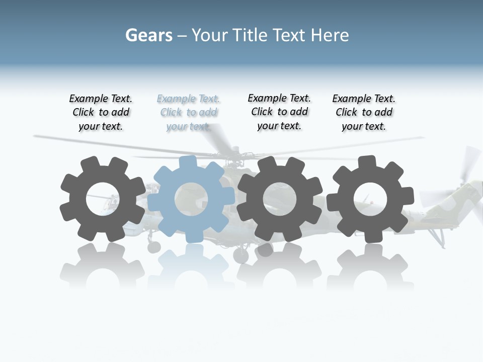 Copyspace Hind Warbird PowerPoint Template