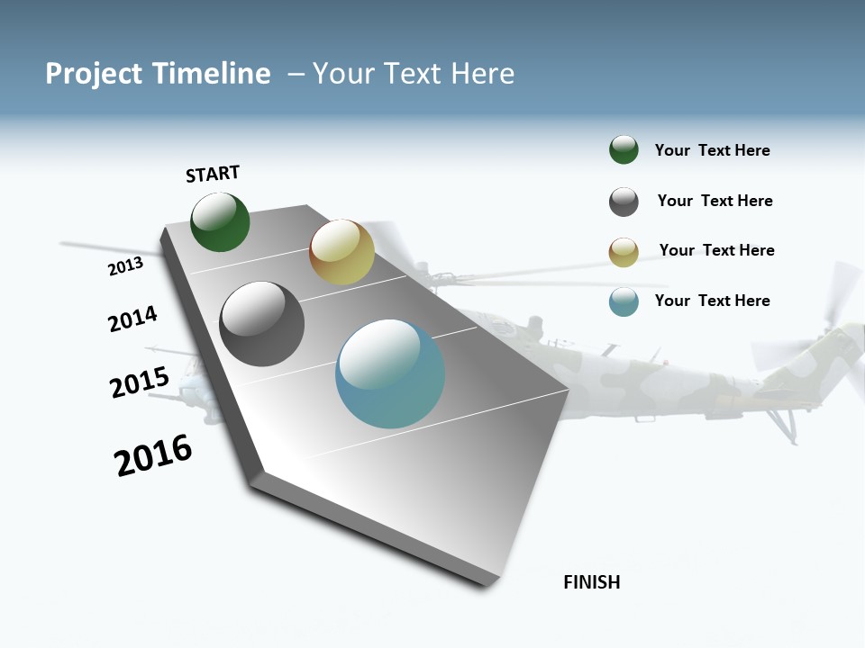 Copyspace Hind Warbird PowerPoint Template