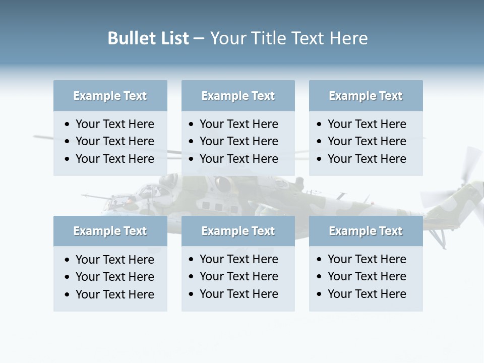 Copyspace Hind Warbird PowerPoint Template