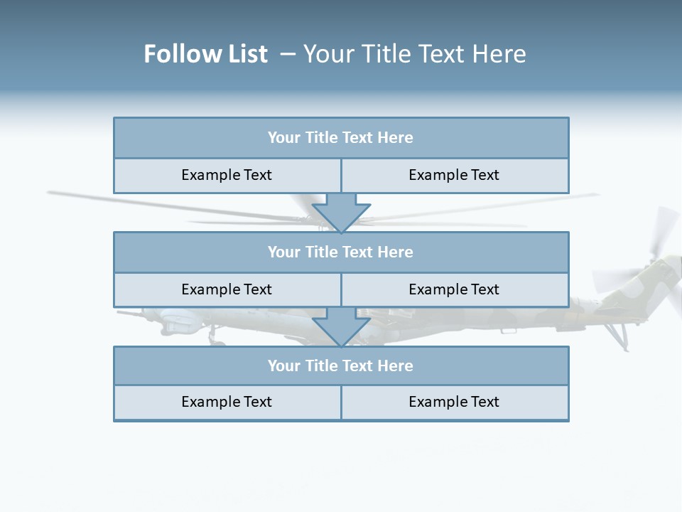 Copyspace Hind Warbird PowerPoint Template