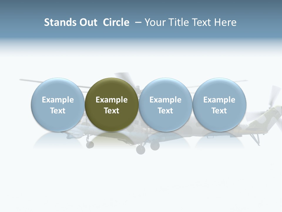 Copyspace Hind Warbird PowerPoint Template