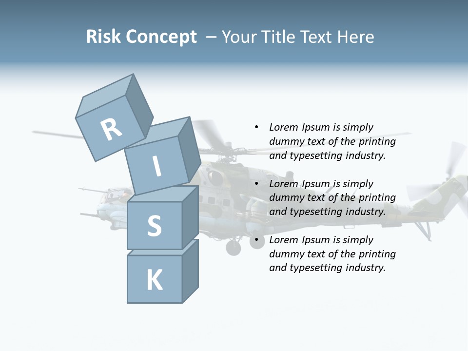 Copyspace Hind Warbird PowerPoint Template