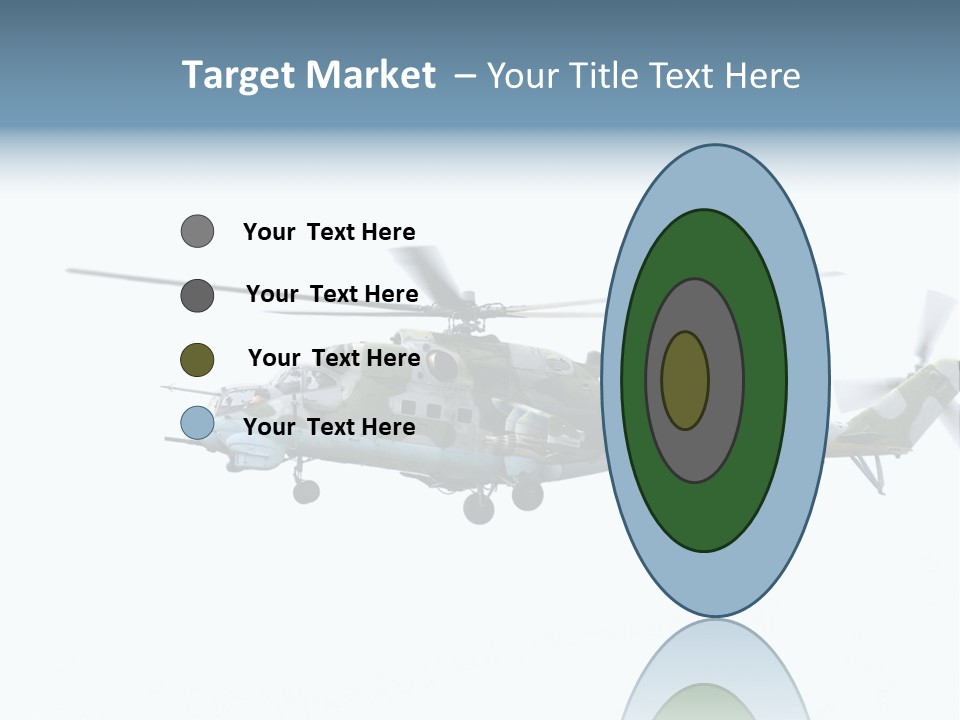 Copyspace Hind Warbird PowerPoint Template