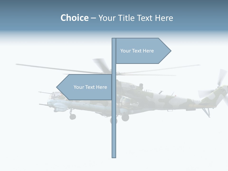 Copyspace Hind Warbird PowerPoint Template