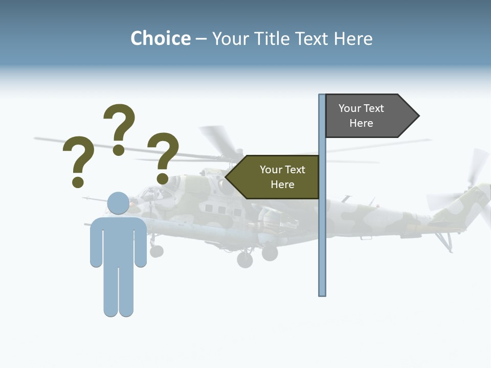 Copyspace Hind Warbird PowerPoint Template