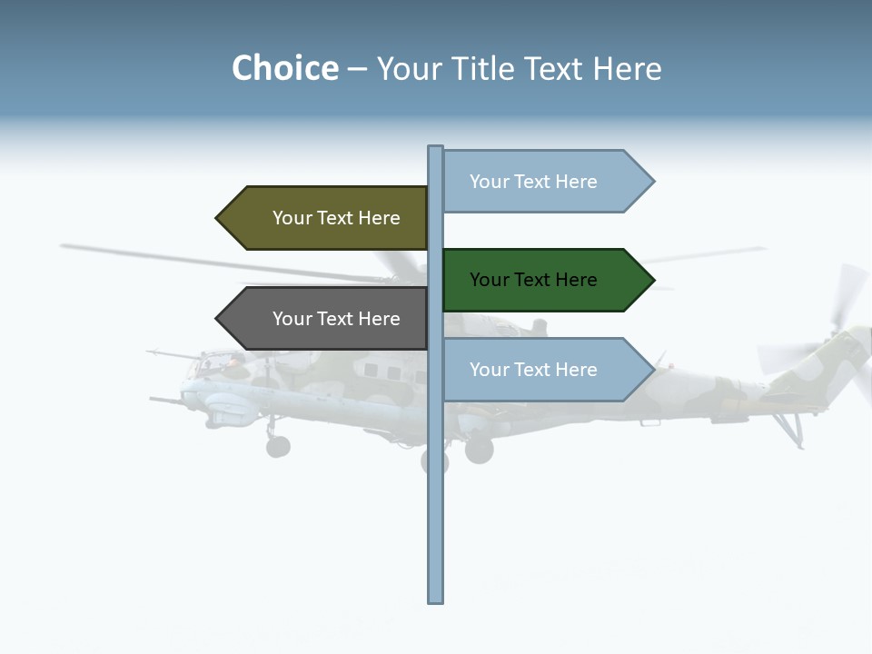 Copyspace Hind Warbird PowerPoint Template