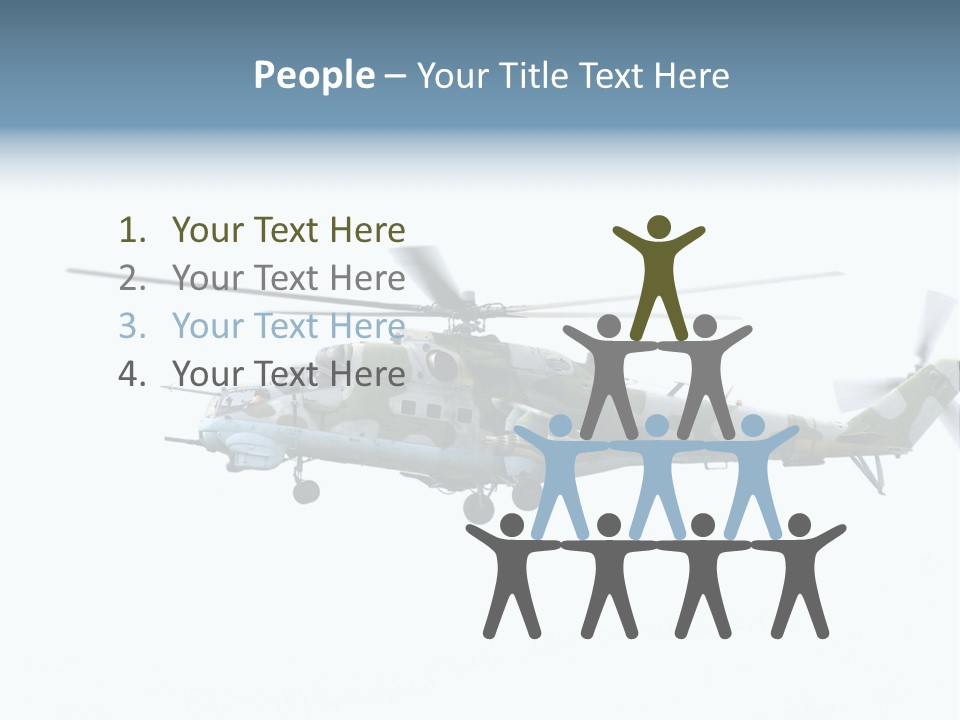 Copyspace Hind Warbird PowerPoint Template