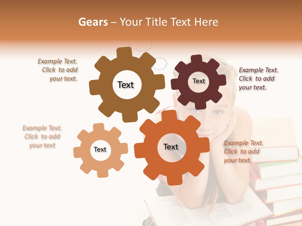 Heap Cloud Teenager PowerPoint Template