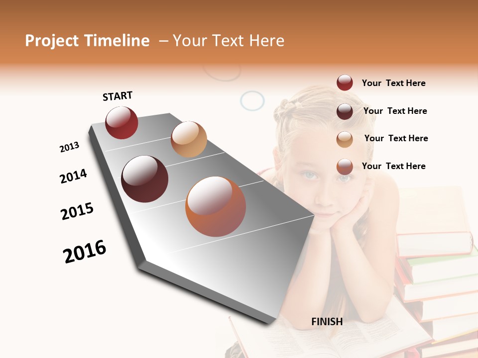 Heap Cloud Teenager PowerPoint Template