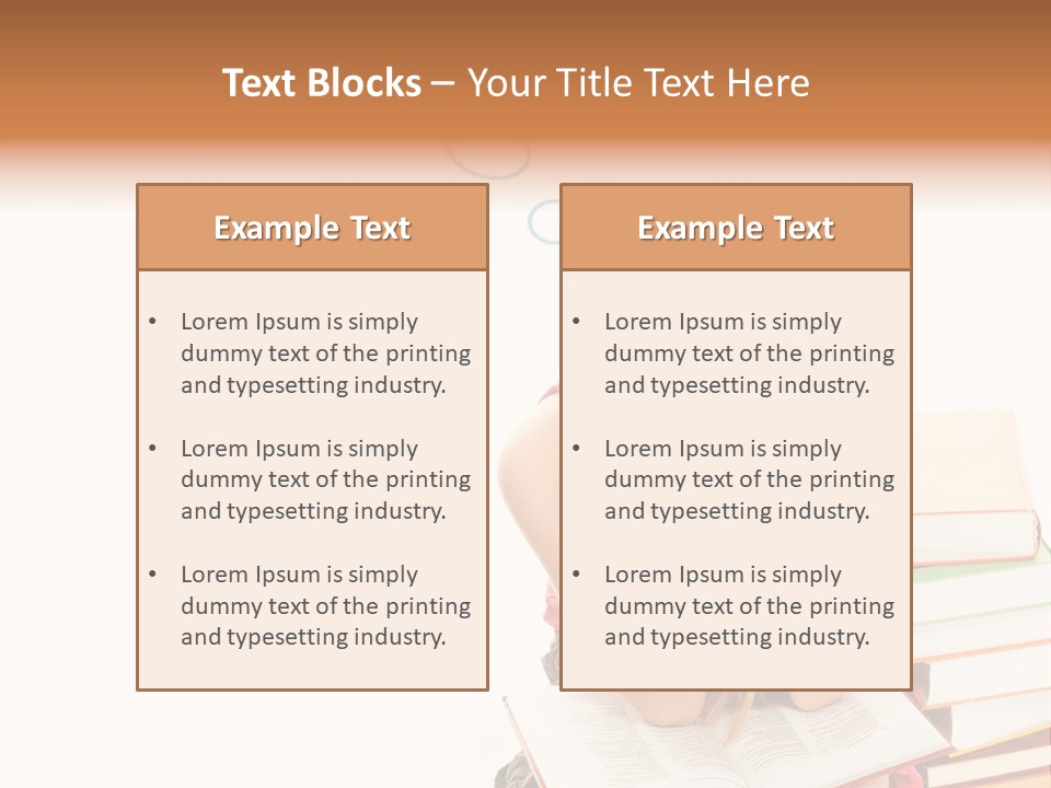 Heap Cloud Teenager PowerPoint Template