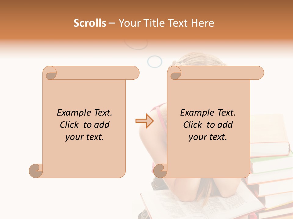 Heap Cloud Teenager PowerPoint Template