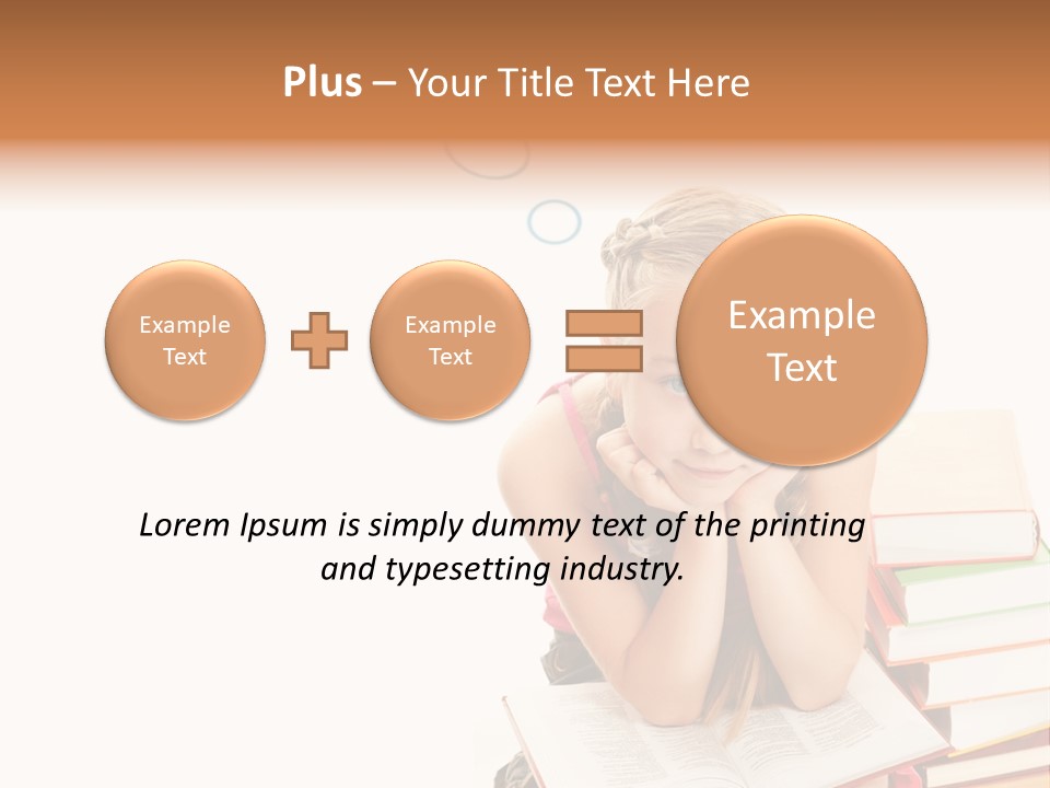 Heap Cloud Teenager PowerPoint Template