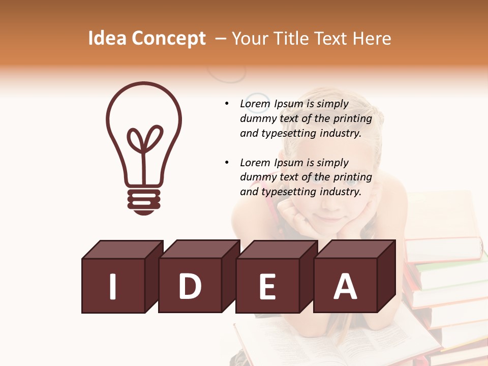 Heap Cloud Teenager PowerPoint Template