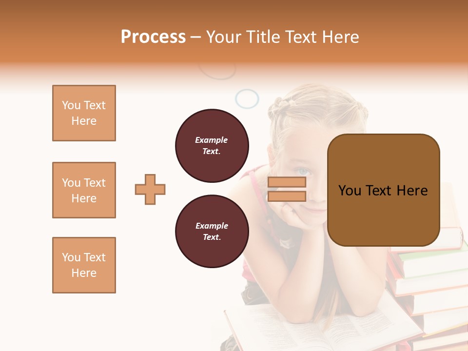 Heap Cloud Teenager PowerPoint Template