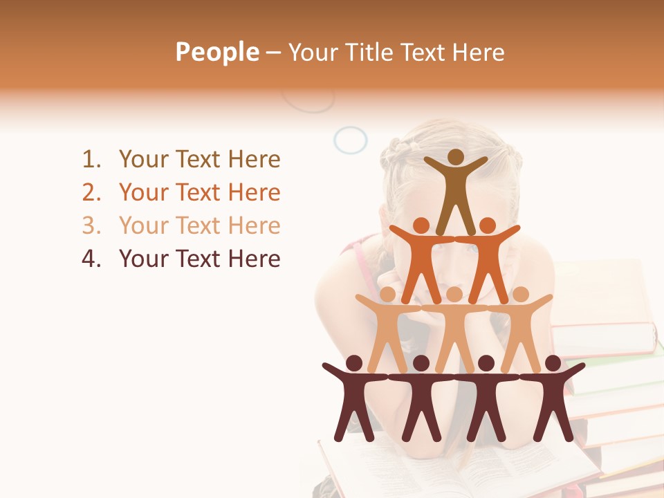 Heap Cloud Teenager PowerPoint Template