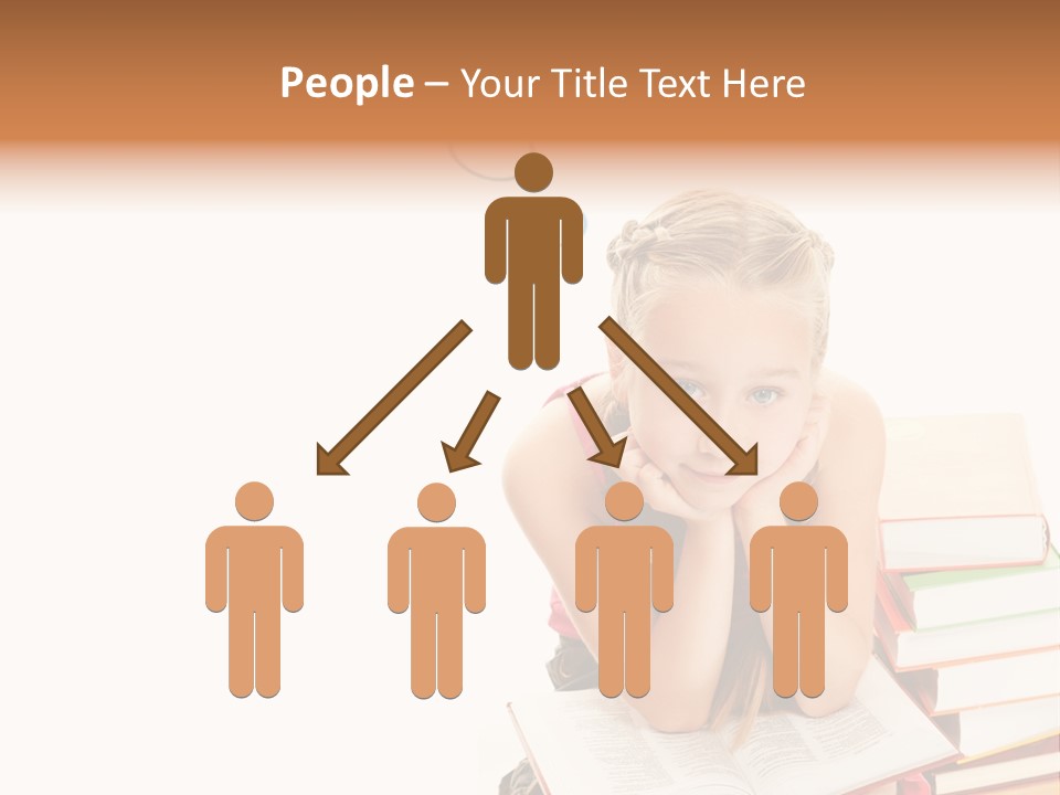 Heap Cloud Teenager PowerPoint Template